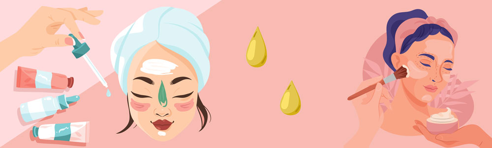روتین پوست چرب دهیدراته